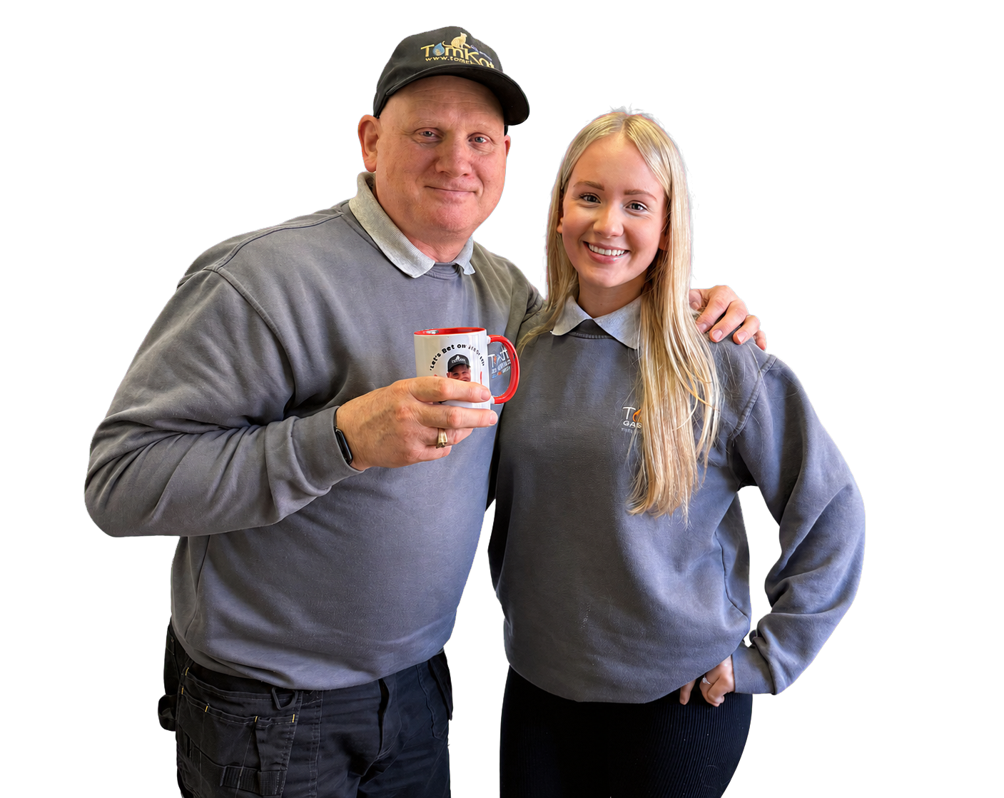 Derek and Grace from TomKat Gas Training